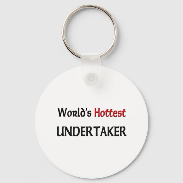 World's Hottest Undertaker Keychain (Front)