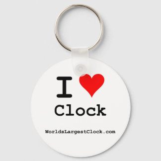 World's Largest Clock Key Chain