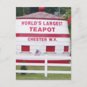 World's Largest Teapot Postcard