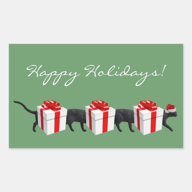 World's Longest Cat Sticker (Front)