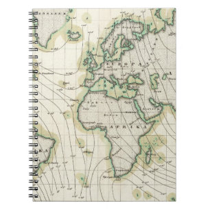 World's magnetic declination notebook