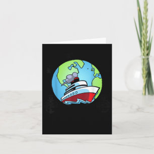 World's Maritime Daddy Ship Seaman Captain Husband Card