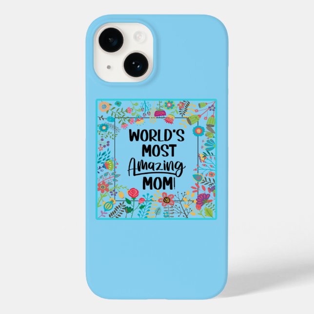 World's Most Amazing Mom  Case-Mate iPhone Case (Back)