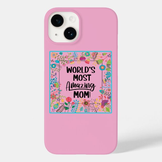 World's Most Amazing Mom  Case-Mate iPhone Case (Back)