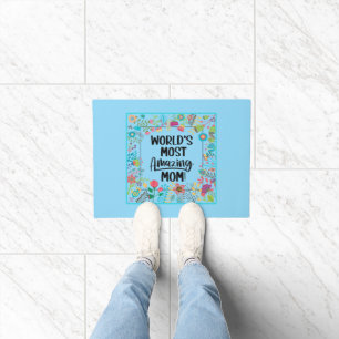 World's Most Amazing Mom Doormat