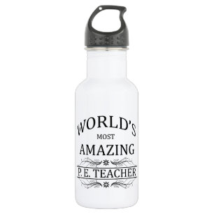 World's Most Amazing P.E. Teacher 532 Ml Water Bottle