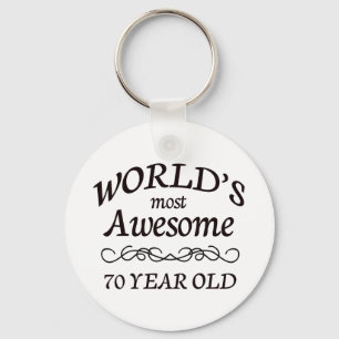 World's Most Awesome 70 Year Old Keychain