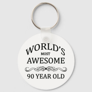 World's Most Awesome 90 Year Old Keychain