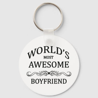 World's Most Awesome Boyfriend Keychain