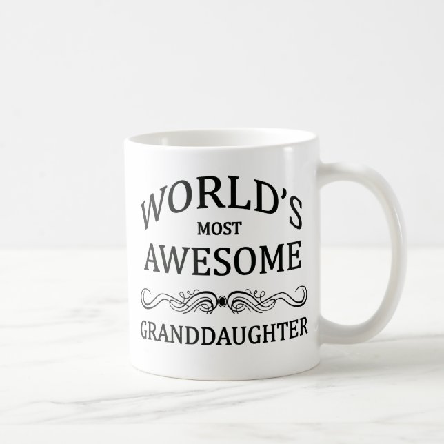 World's Most Awesome Granddaughter Coffee Mug (Right)