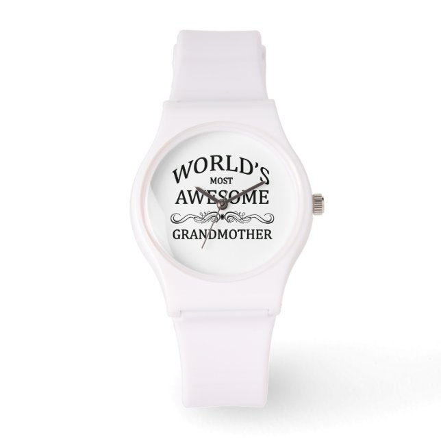 World's Most Awesome Grandmother Watch (Front)
