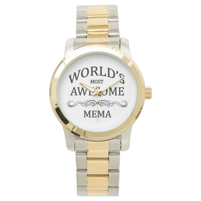World's Most Awesome Mema Watch (Front)