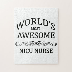 World's Most Awesome NICU Nurse Jigsaw Puzzle