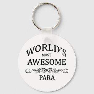 World's Most Awesome Para Keychain