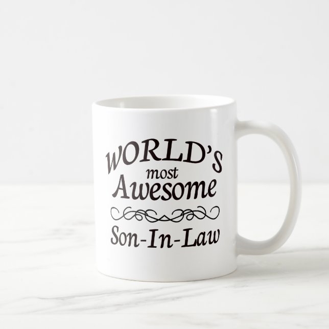 World's Most Awesome Son-In-Law Coffee Mug (Right)