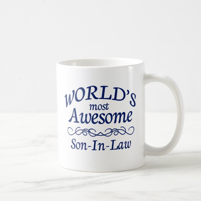 World's Most Awesome Son-In-Law Coffee Mug (Right)
