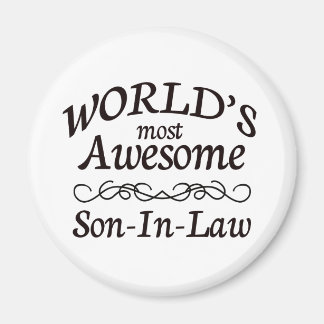 World's Most Awesome Son-In-Law Magnet