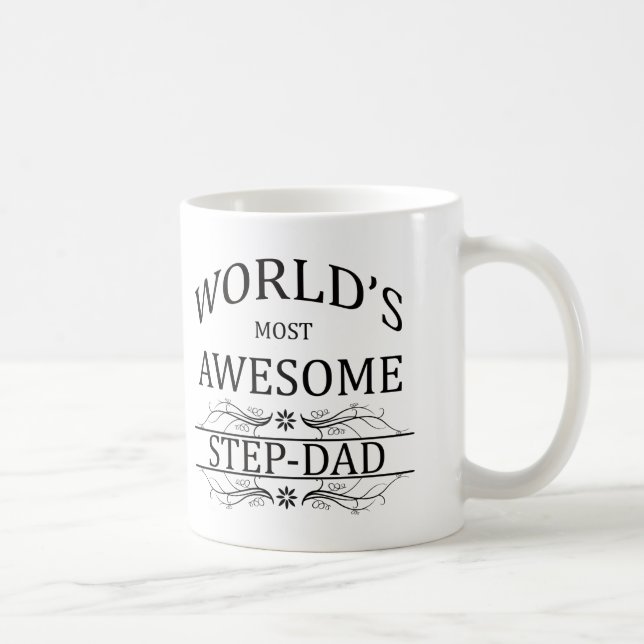 World's Most Awesome Step-Dad Coffee Mug (Right)