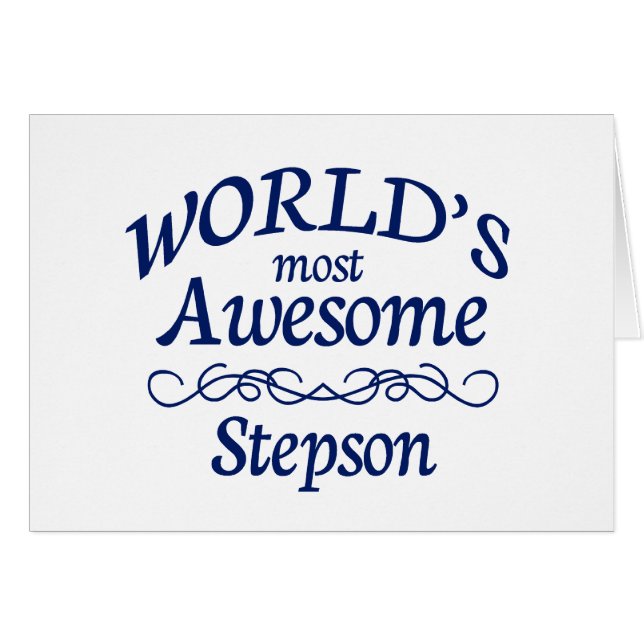 World's Most Awesome Stepson (Front Horizontal)