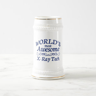 World's Most Awesome X-Ray Tech Beer Stein