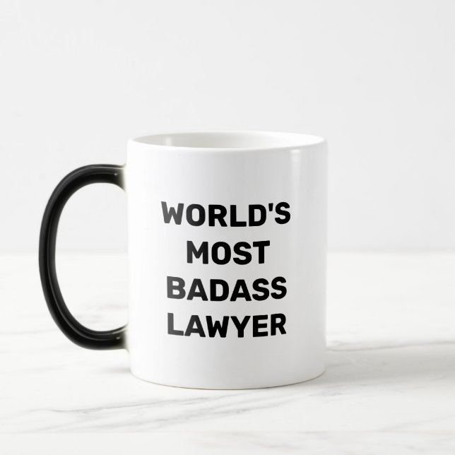 World's Most Badass Lawyer Coffee Mug (Left)