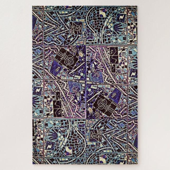 WORLD'S MOST DIFFICULT MODERN ART PUZZLE S T (Vertical)