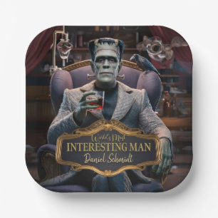 World's Most interesting Man, Personalized Paper Plate