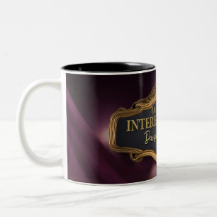 World's Most Interesting Man, Personalized Two-Tone Coffee Mug