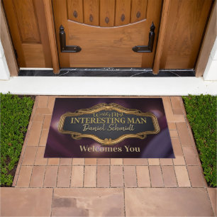 World's Most Interesting Man Welcomes You Doormat