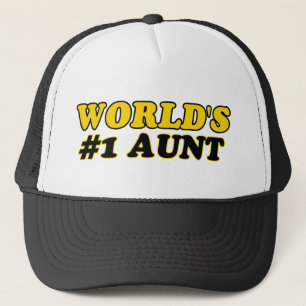 World's number 1 aunt trucker hat