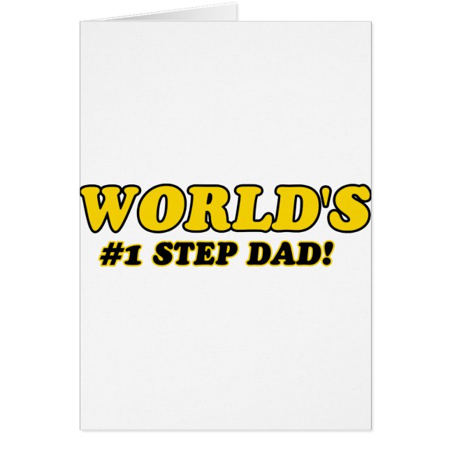 World's number 1 step dad (Front)