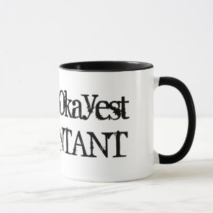 Worlds Okayest Accountant Funny coffee mug