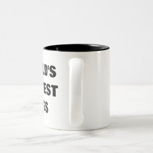 World's Okayest Boss Two-Tone Coffee Mug