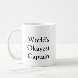 World's Okayest Captain Mug