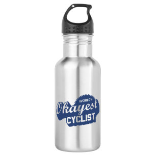 World's Okayest Cyclist 532 Ml Water Bottle