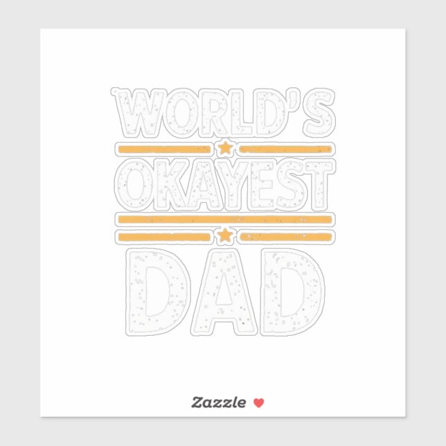 World's Okayest Dad  (Sheet)