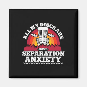 World's Okayest Disc Retriever Funny Disc Golf Magnet