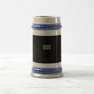 worlds okayest engineer beer stein