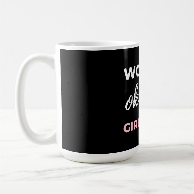 World's Okayest Girlfriend Coffee Mug (Left)