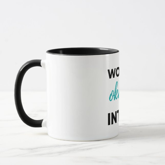 World's Okayest Intern 2 Mug (Left)