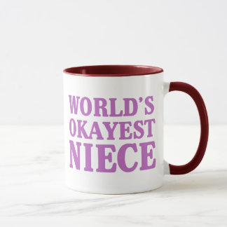 World's Okayest Niece Mug