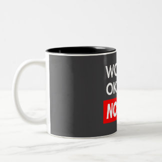 Worlds okayest Norton Two-Tone Coffee Mug