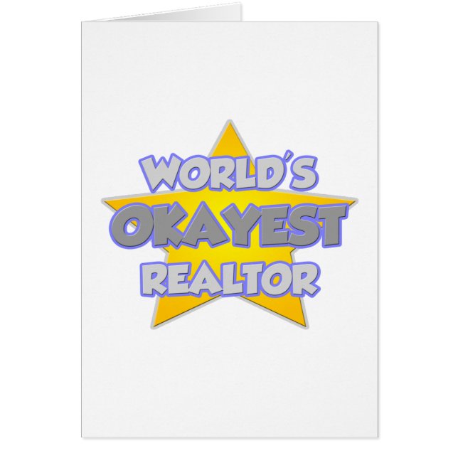 World's Okayest Realtor ... Plaisanterie (Devant)