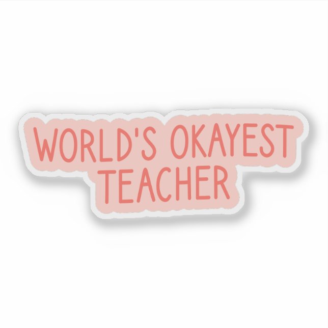 World's Okayest Teacher, Back to School (Front)