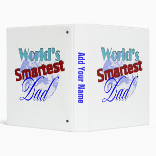 Worlds Smartest Dad Binder