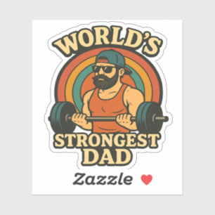 World's Strongest Dad Workout Training Gym