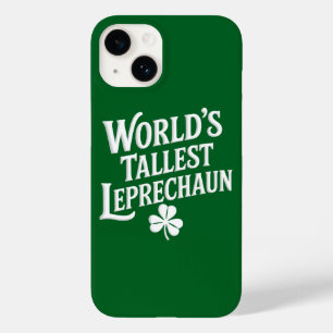 World's Tallest Leprechaun Irish St Patrick's Day Case-Mate iPhone 14 Case