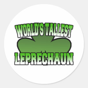 World's Tallest Leprechaun Sticker