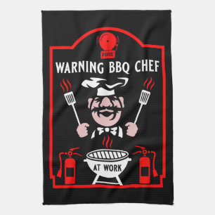 World's Worst BBQ Cook Kitchen Towel