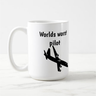 Worlds worst pilot coffee mug